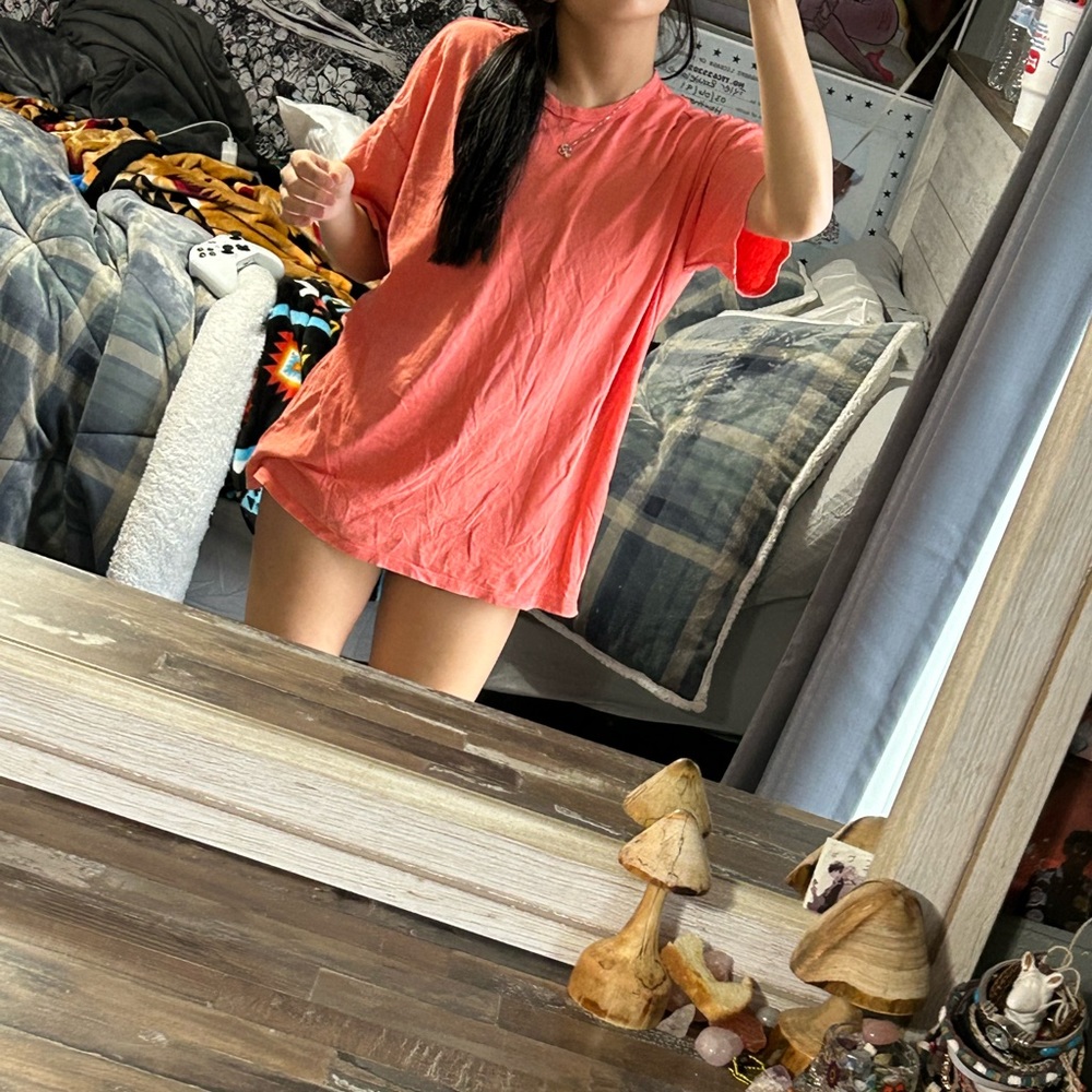 Aerie distressed oversized tee